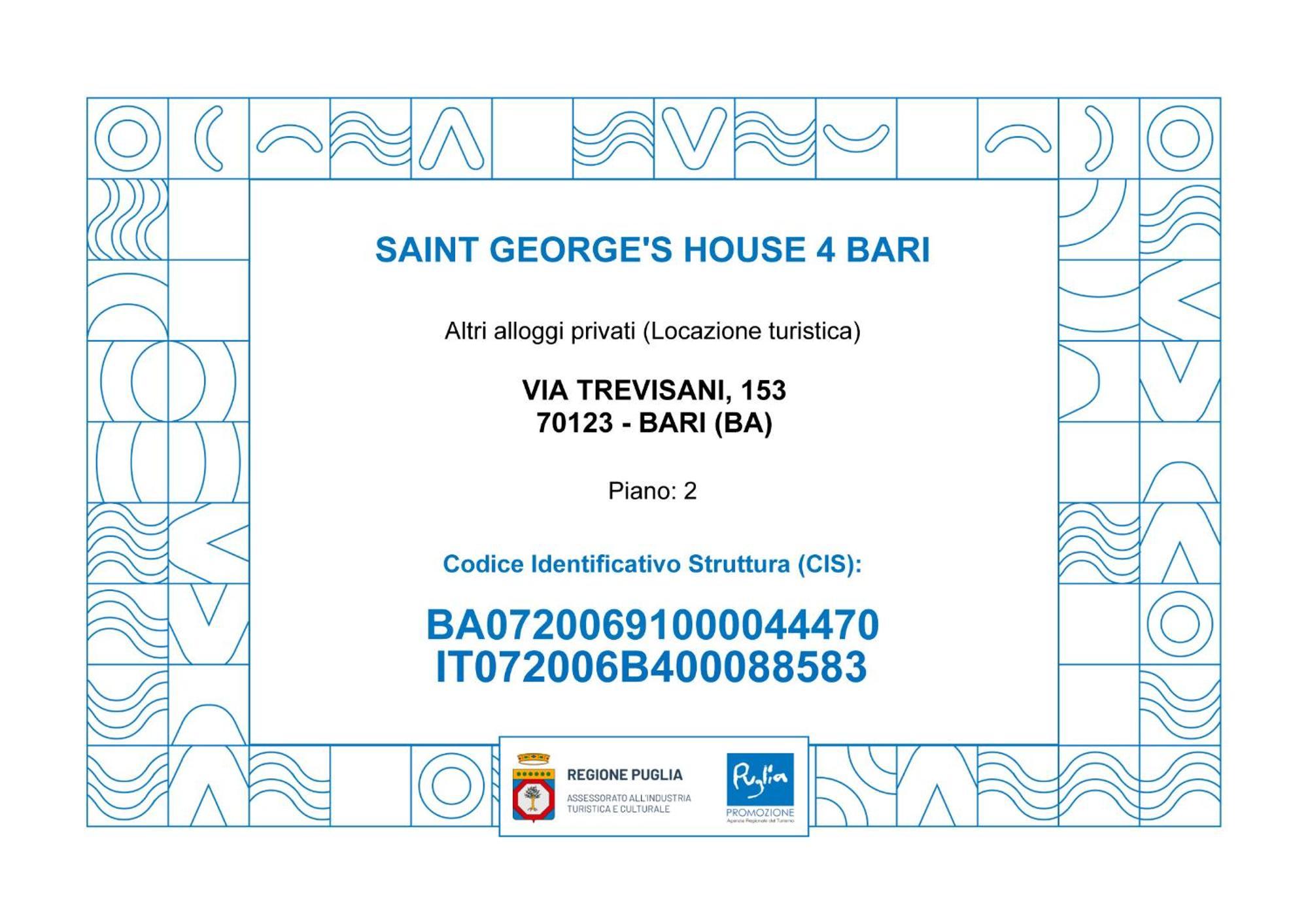 Saint George'S House 4 Bari Apartment Exterior foto